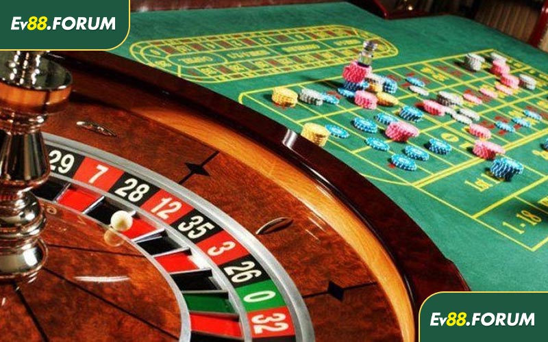 Mẹo đặt cược roulette giúp tăng tỷ lệ thắng game EV88